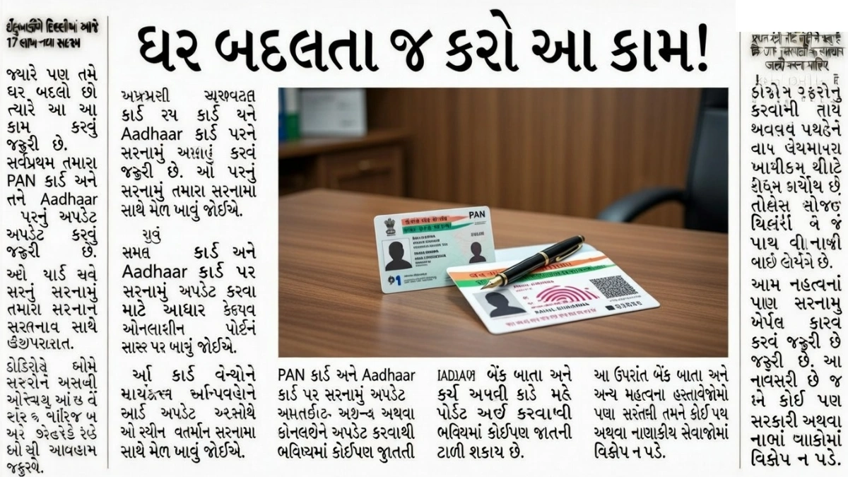 Aadhaar Address Update