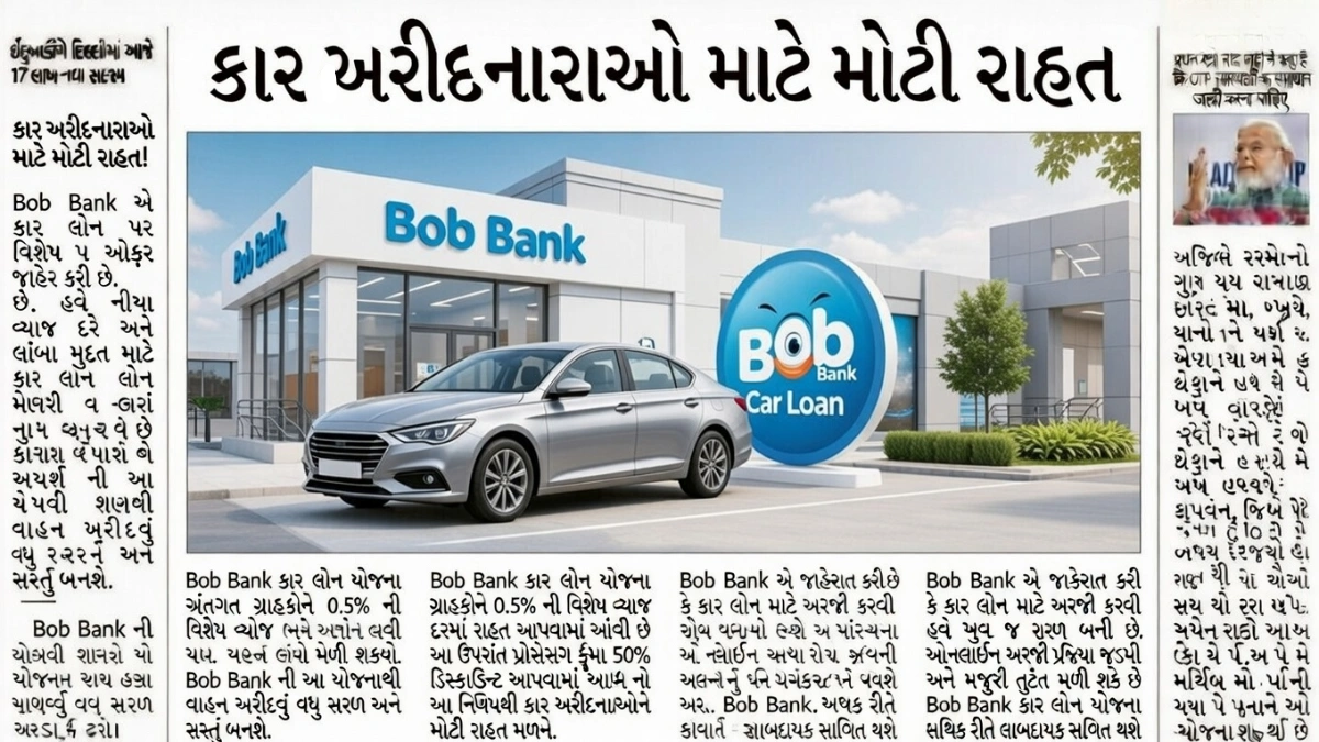 Bank of Baroda Car Loan