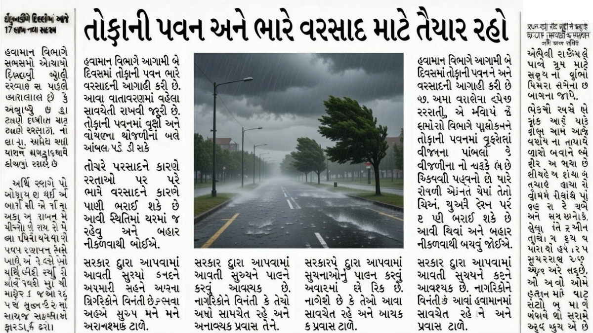 Gujarat Wind Alert