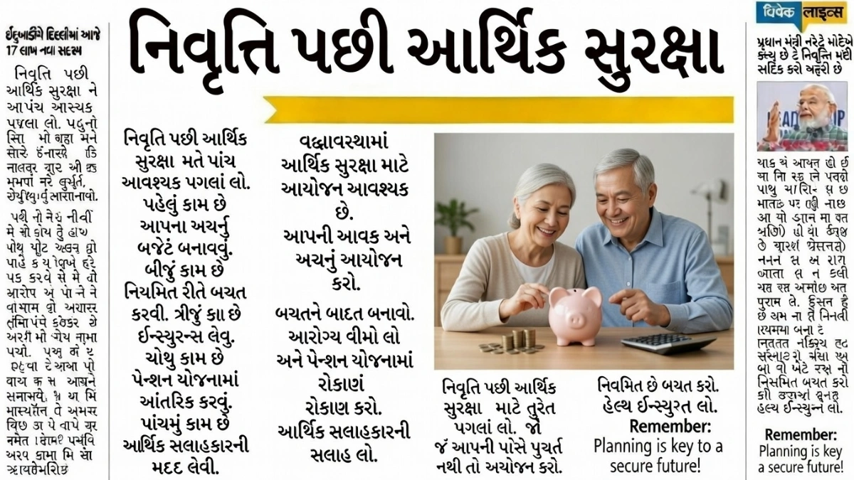 Retirement Financial Security