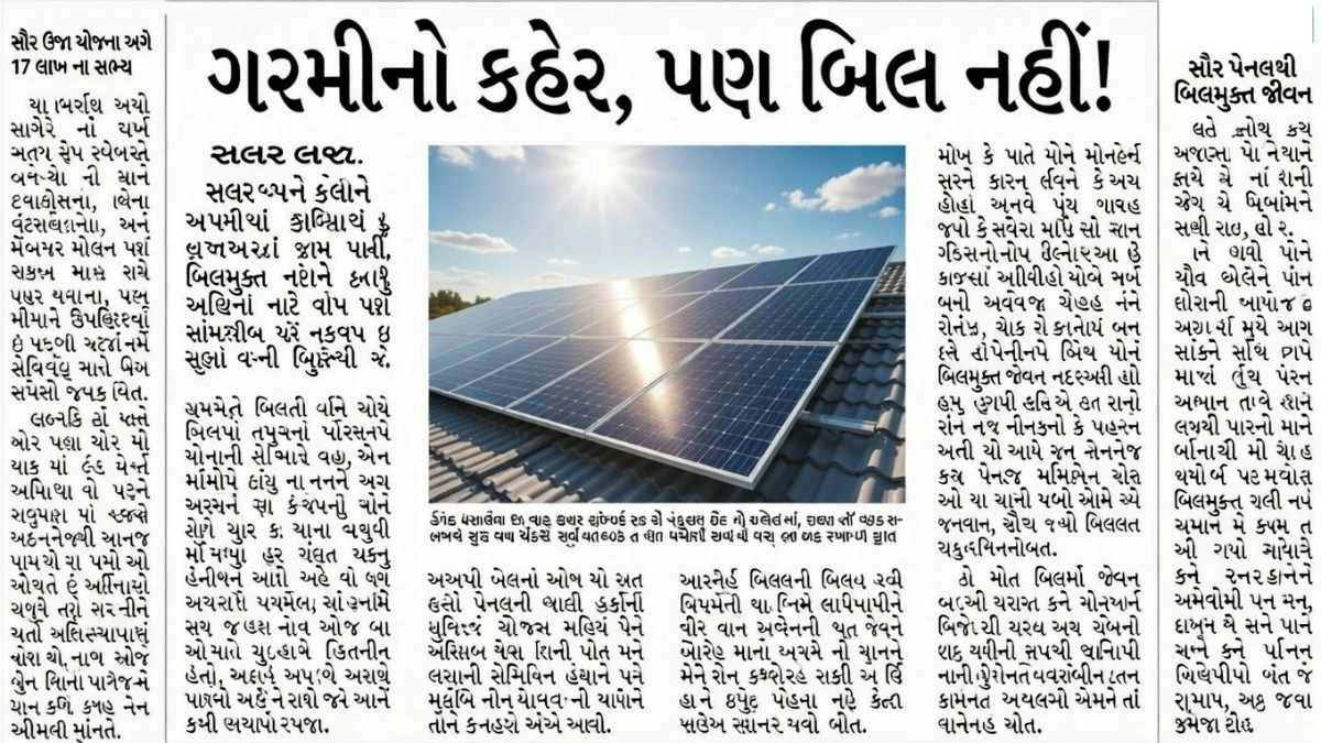 Zero Electricity Bill